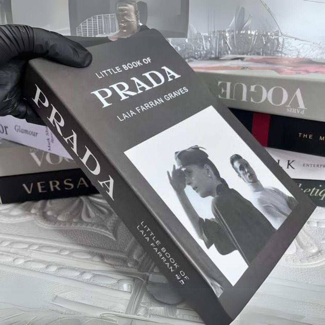 Prada Faux Decorative Designer Books | Home Decor