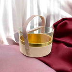 Luxury Faux Leather Gift Box with Transparent Lid | Gift Box