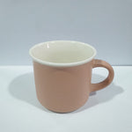 Ceramic Minimalist Enamel Tea Cups