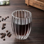 Lined Double Walled Coffee/Juice Drinking Glass
