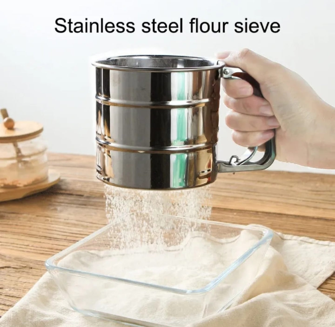 Handheld Stainless Steel Flour Sieve