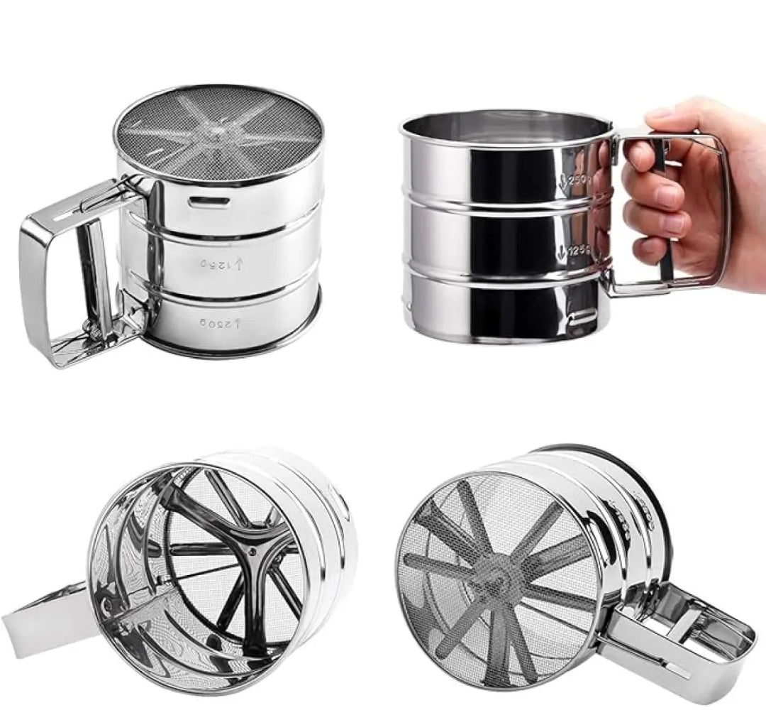Handheld Stainless Steel Flour Sieve