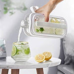 ڈھکنوں کے ساتھ سلیکون آئس ٹرے | آئس کیوب مولڈ | باورچی خانے کے لوازمات