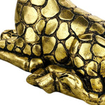 Elegant Gold Giraffe Figurine | Home Décor