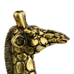 Elegant Gold Giraffe Figurine | Home Décor