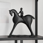 Lady on Horse Statue Figurine | Home Décor