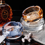 کرسٹل گلاس ایش ٹرے۔