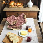 Cloth Covered Bread Basket | Set of 3