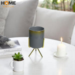 Desk Bloom Duo Holder | Planter | Pen Holder