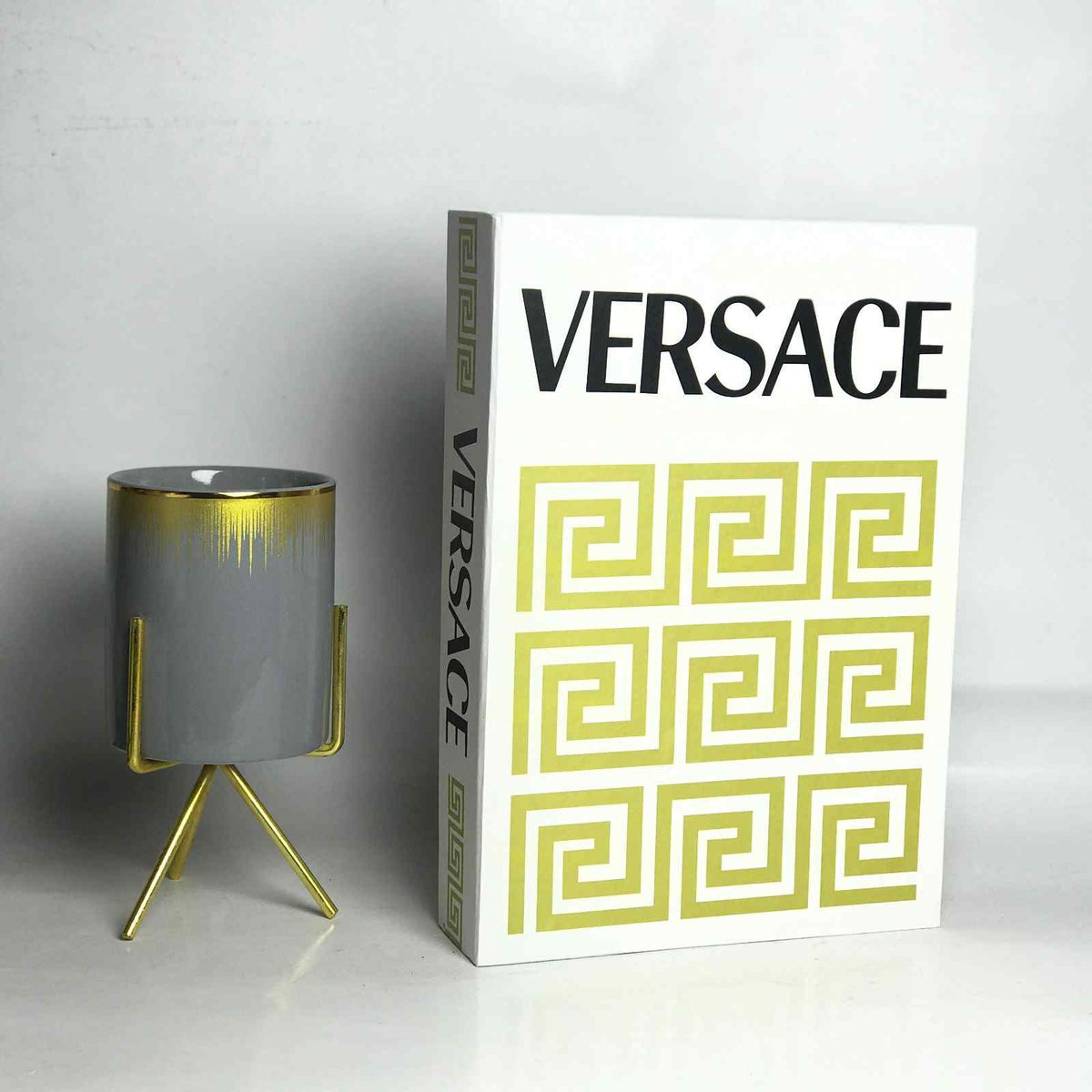 Versace Faux Decorative Designer Books | Home Decor