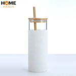 Leakproof glass drinkware 550 ml silicone-sleeved tumbler Pakistan