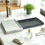 Elegant Rectangular Marble Tray