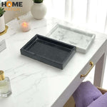 Elegant Rectangular Marble Tray