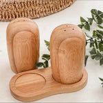 Bamboo Salt and Pepper Shakers | Kitchen Accessories