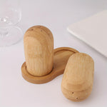Bamboo Salt and Pepper Shakers | Kitchen Accessories