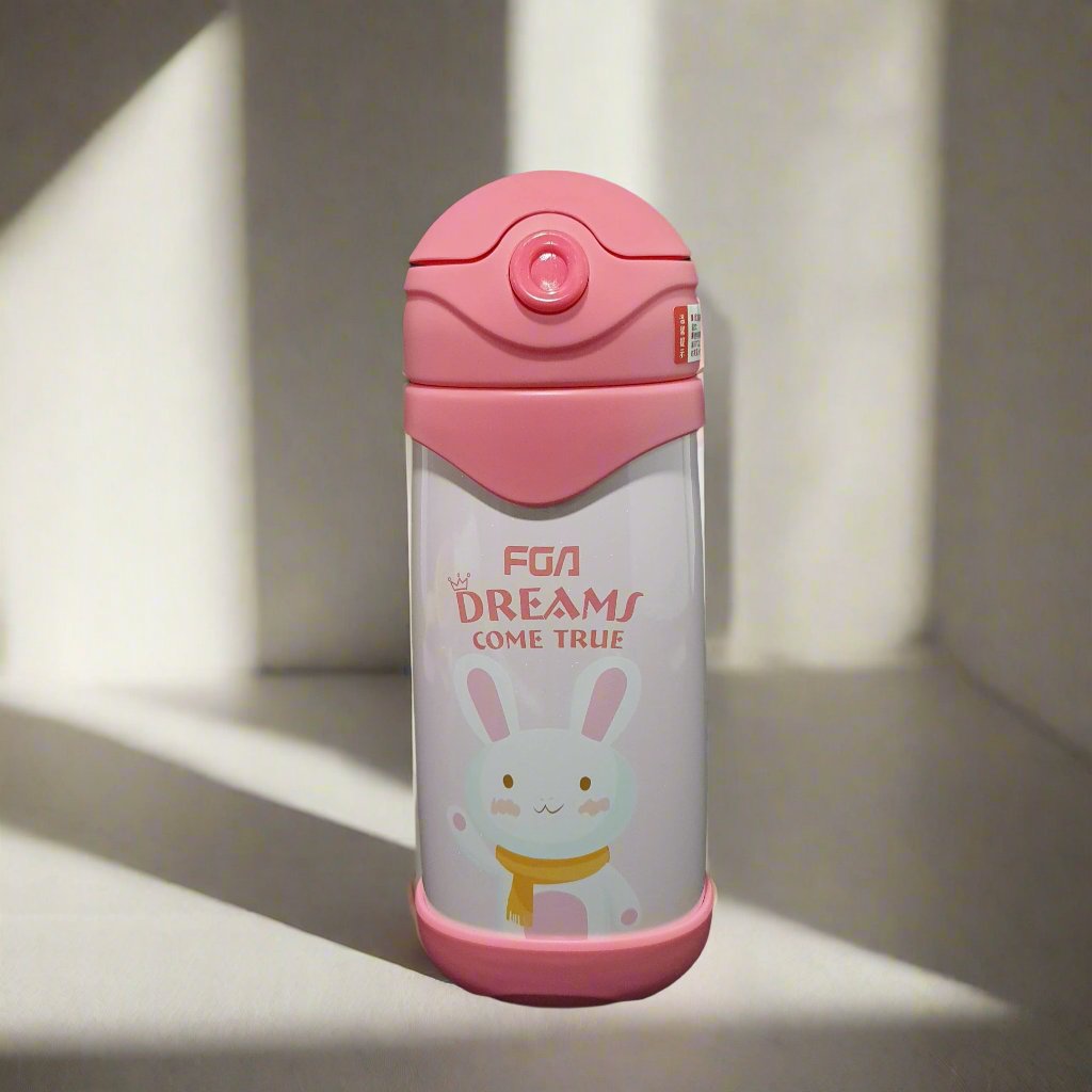 Kids Water bottle flask with fluffy cover