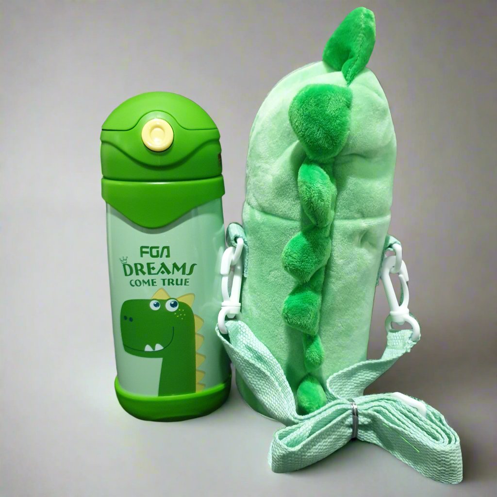 Kids Water bottle flask with fluffy cover