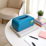 Glossy Modern Plain Plastic Tissue Box