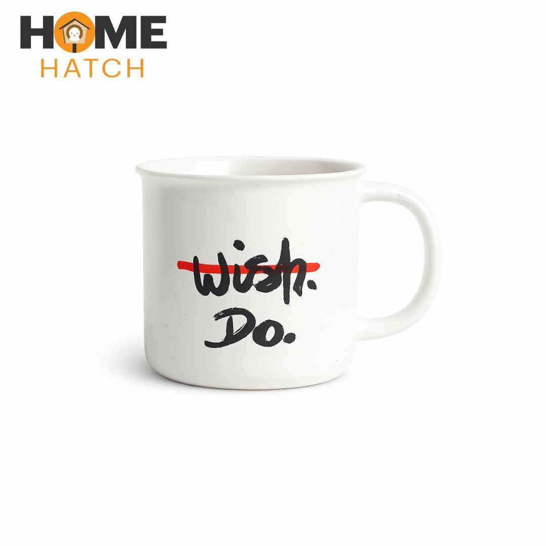 Motivational Quote Coffee Mugs – Bold Ceramic Collection