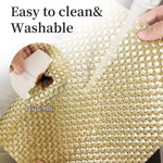 Woven PVC Table Placemats Set of 6
