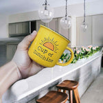 Cup of Sunshine – Yellow Ceramic Tea & Coffee Mug