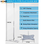 360 Degree Self-Wringing X-Type Microfiber Mop