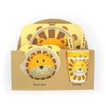 5pcs Kids Serving set | Children Food Supplement Tableware