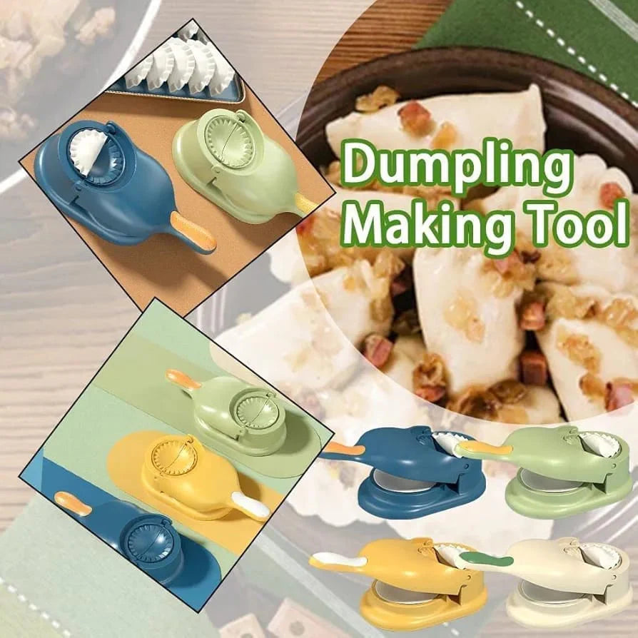 2-IN-1 Dumpling / Momos Maker Machine | Kitchen Accessories