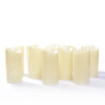 قیادت میں دھوئیں کے بغیر موم بتی لائٹس | گهر کی آرائش