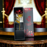 Gold Foil Rose Box - Home Hatch