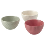 Danny Home Ceramic Bowl Set of 3 (4 Inches) – Microwave Safe Serving Bowls – Home Hatch Pakistan