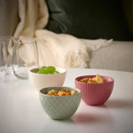 Danny Home Ceramic Bowl Set of 3 (4 Inches) – Microwave Safe Serving Bowls – Home Hatch Pakistan