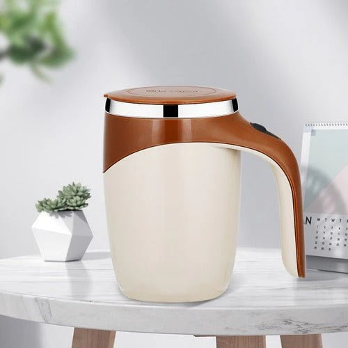 Magnetic Coffee Mug – 380ml Automatic Stirring Mug