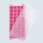 Silicone Ice Tray With Lids | Ice Cube Mould | Kitchen Accessories
