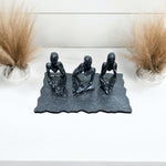 Mannequins Midnight Black Decor Tray | Center Piece