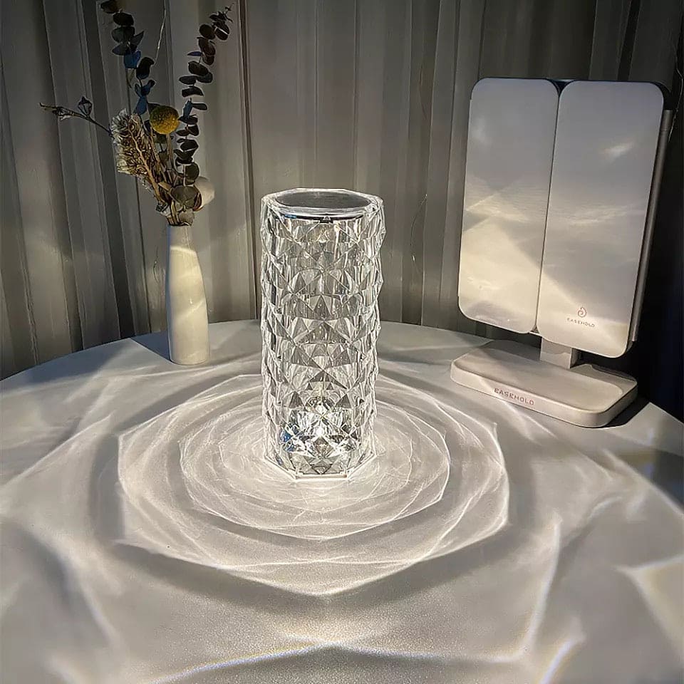 Led Diamond Crystal Touch Lamp | Multi Colour Changing Lamp