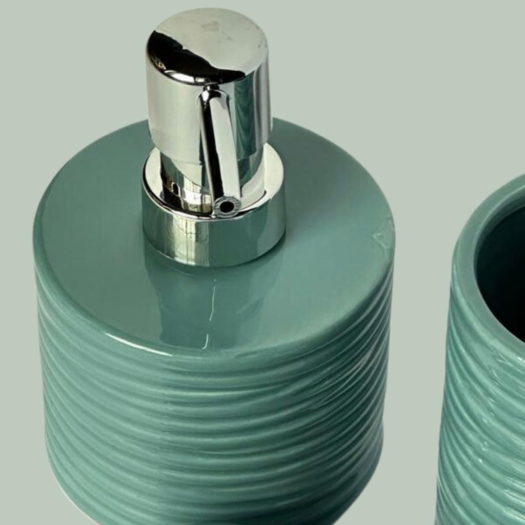 Squished Design Bath Set - 3pcs | Bathroom Accessories