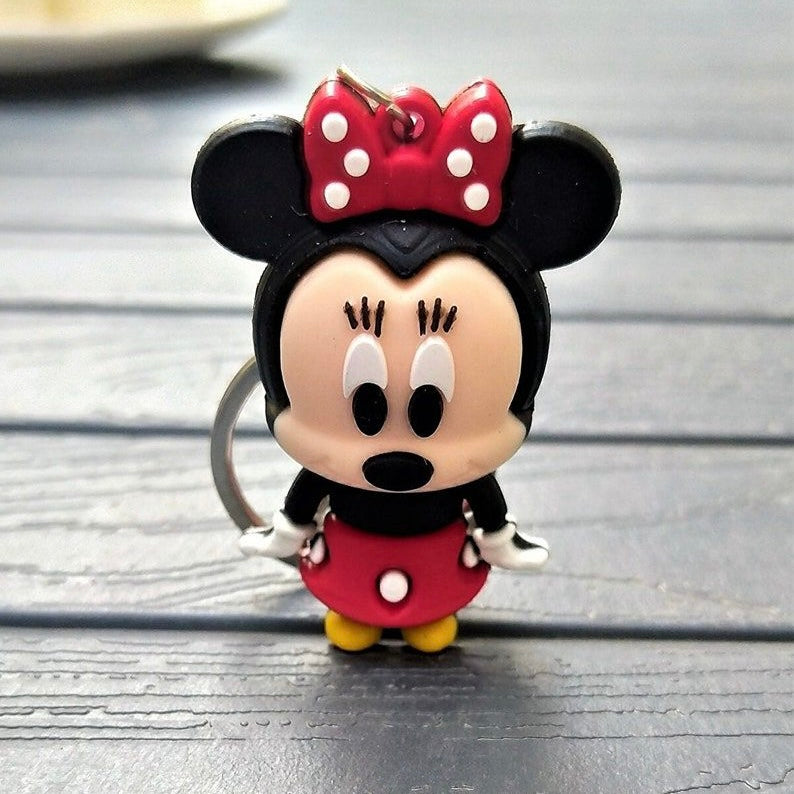 Minnie Mice Character Key Chain