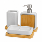 modern ceramic bathroom accessories set with bamboo base 3 piece bathroom organizer setceramic bathroom accessories setbamboo bathroom organizer setmodern bathroom accessories Pakistanceramic bathroom décorbathroom organizer with bamboo baseminimalist bathroom accessoriesluxury bathroom countertop setHome Hatch bathroom collectionceramic vanity organizer setmodern bathroom storage accessoriesmodern ceramic bathroom accessories set with bamboo base3 piece bathroom organizer setminimalist ceramic