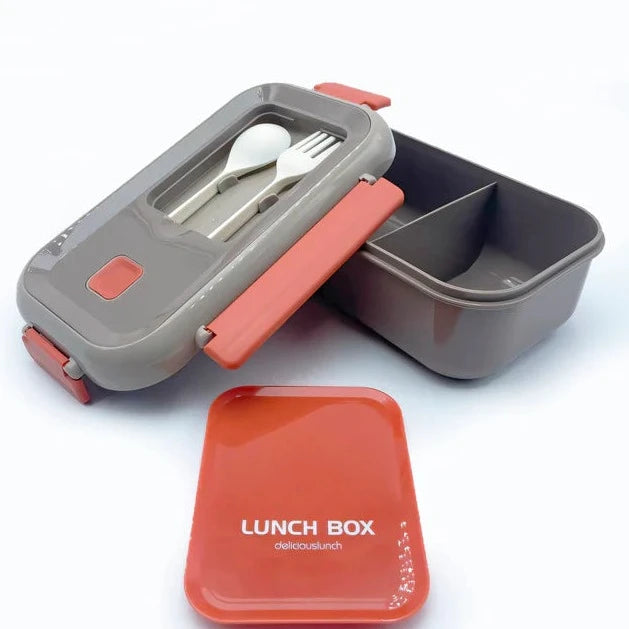 Multifunctional Lunch Box with Cutlery