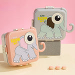 Cartoon Animal Lunch Box – Portable Kids Lunchbox with Compartments & Fun Character Designs