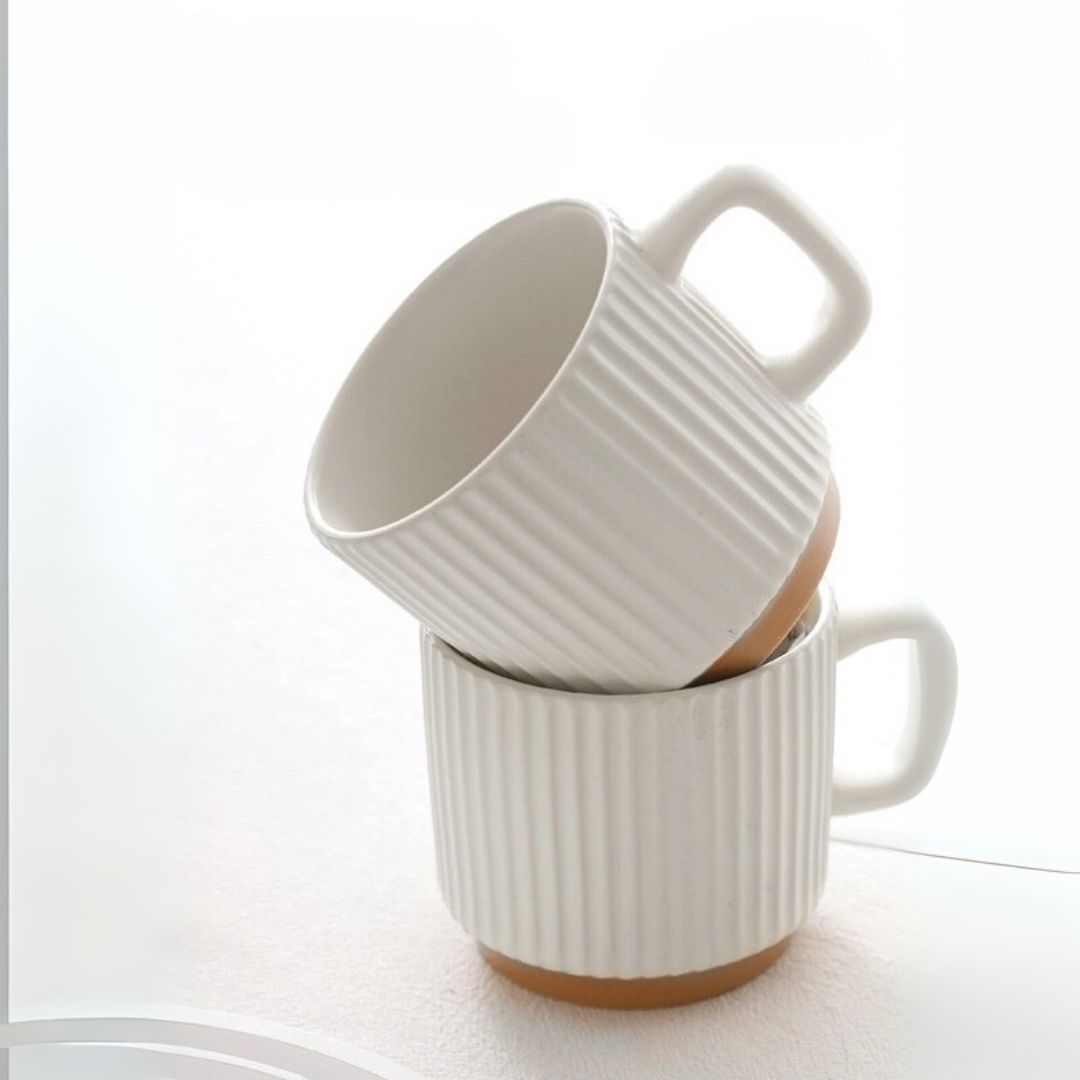 Vertical Stripes Coffee Mugs | Cups