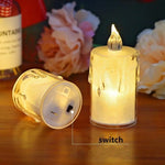 Led Smokeless Candle Lights | Home Decor - Home Hatch