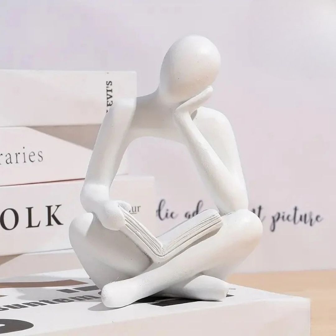 بلیک تھنکنگ مینیکنز سیٹ | مجسمہ | گهر کی آرائش