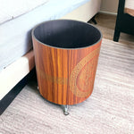 Versace Logo Wooden Tissue Box & Dust Bin - Home Hatch