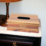 Versace Logo Wooden Tissue Box & Dust Bin - Home Hatch