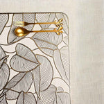 VON CASA GoldenPVC Table Mats | Placemats