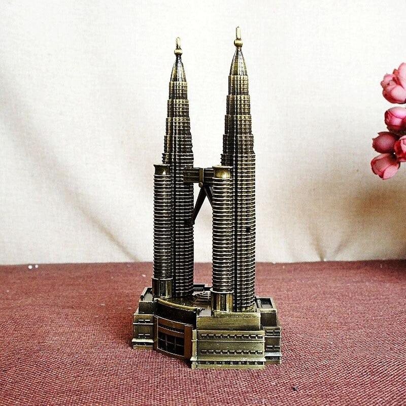 Petronas Twin Towers Metal Model | Home Décor - HomeHatchpk