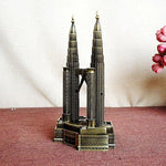 Petronas Twin Towers Metal Model | Home Décor - HomeHatchpk