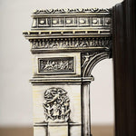 France Triumphal Arch Building Bookends | Home Décor - HomeHatchpk